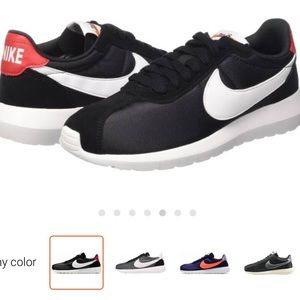 Nike Roshe Run LD 1000 Black White University Red Sneakers
